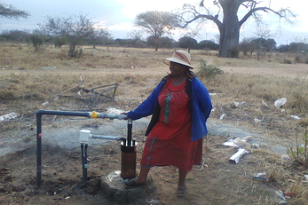 Drilling for Water in the Kithyululu Community